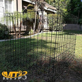 MTB Garden Wire Compost Bin 30x30x24 inches, Green, Garden Bed Fencing
